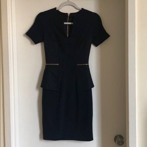 Ted Baker peplum dress